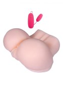 Masturbator realistyczny 2 otwory wibracje 5kg XXL Boss Series