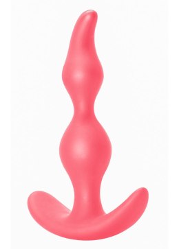 Wąski korek analny dla początkujących plug 11 cm różowy Lola Toys