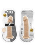 Duże dildo jak penis realistyczne przyssawka 23cm Silexd