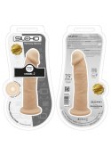 Realistyczny penis kobiece dildo przyssawka 19 cm Silexd